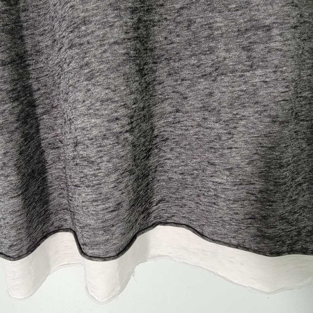 C&C California Gray Slub Cotton Casual T-Shirt Sz Small Crewneck Short Sleeve - Picture 7 of 11